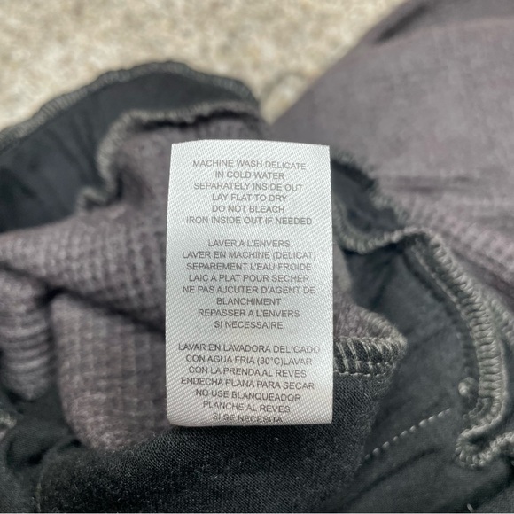 n:philanthropy Baywood Waffle Knit Jumpsuit in Charcoal Grey Extra Small NWT - Picture 9 of 13